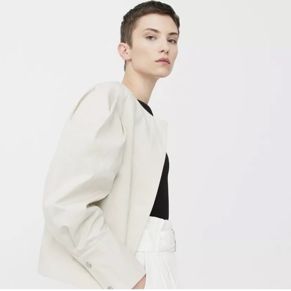 Mango puffed sleeves jacket size XS
